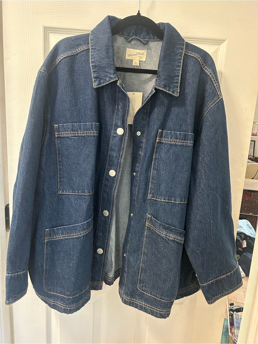 Universal Thread Dark Blue Denim Jacket XXL NWT